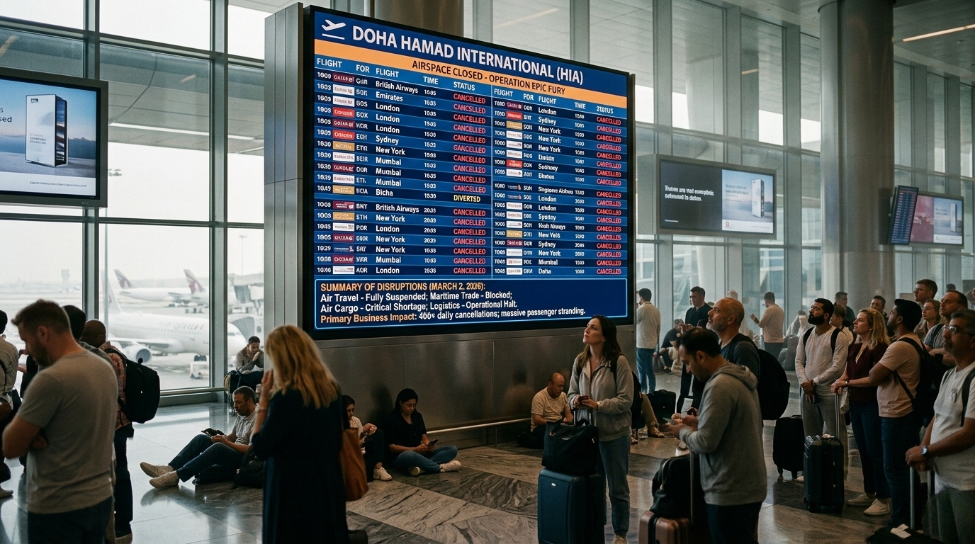 Logistics Under Siege: The Impact of the 2026 Regional Conflict on Qatar’s Transit Hubs